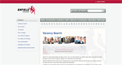 Desktop Screenshot of jobs.enfield.gov.uk